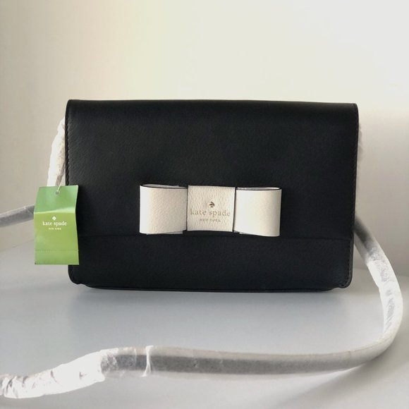 Kate Spade Robinson Street Zanni Bow Crossbody - Picture 1 of 8